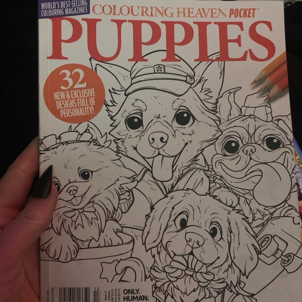 Colouring Heaven Puppies colouring  Book